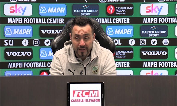 De Zerbi: "Non siamo al top in questo momento"