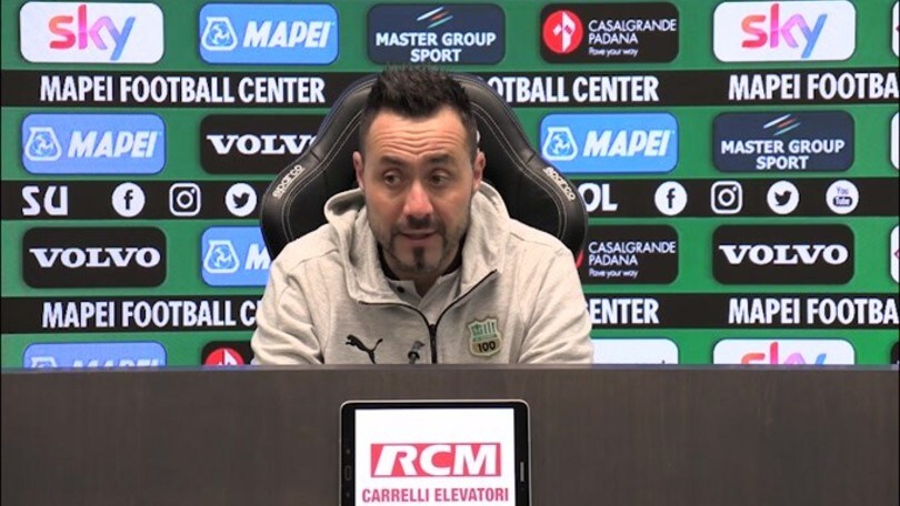 De Zerbi: "Non siamo al top in questo momento"