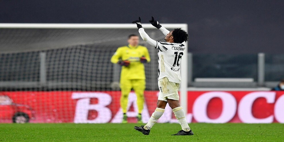 Il gol annullato a Cuadrado: ecco la sequenza