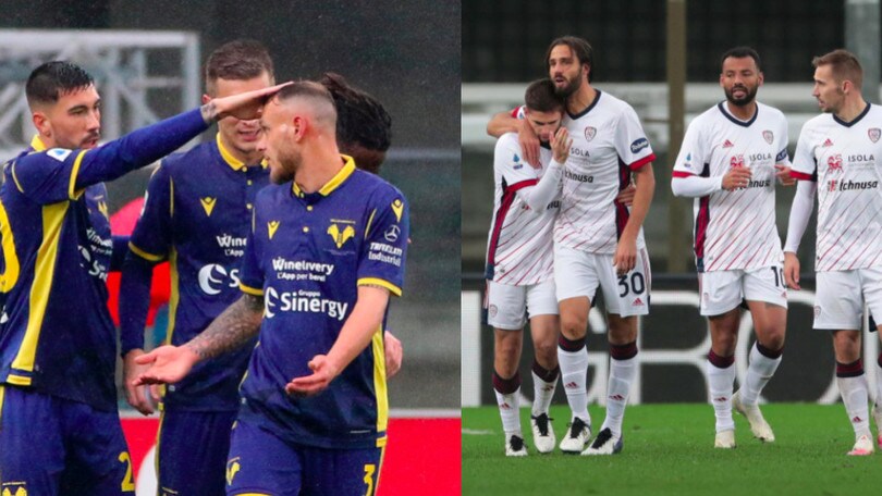 Sblocca Zaccagni, pareggia Marin: 1-1 tra Verona e Cagliari