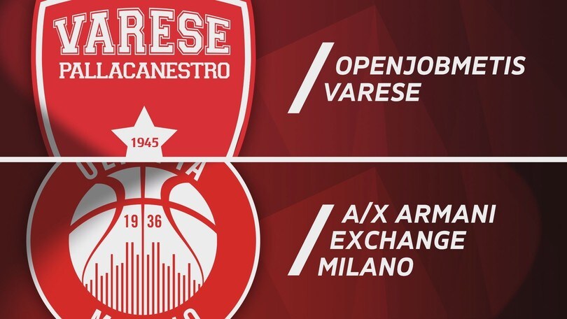 Openjobmetis Varese - A|X Armani Exchange Milano 70-96