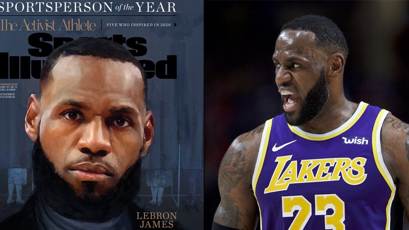 Nba, LeBron James per la terza volta è lo sportivo dell'anno