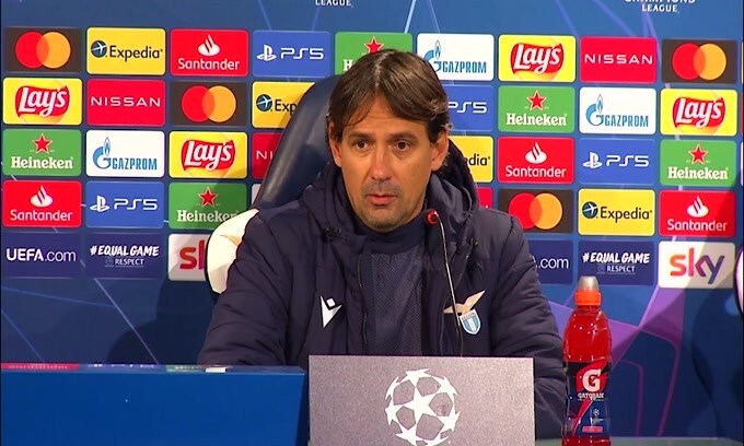 Simone Inzaghi: "Lazio, con il Bruges è una finale"