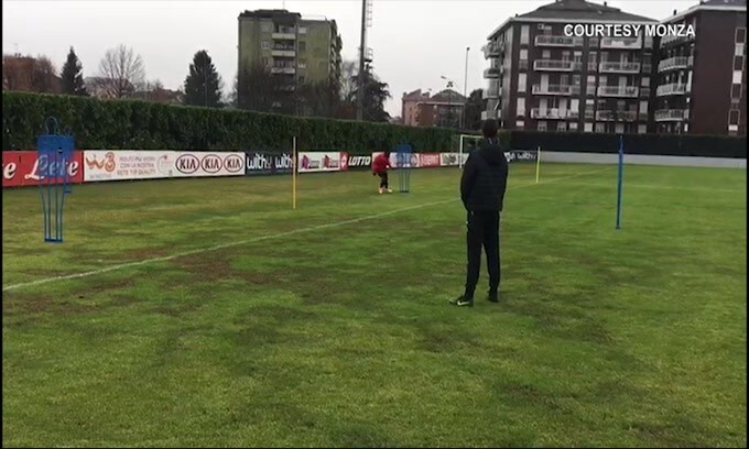 Balotelli inizia gli allenamenti al Monza