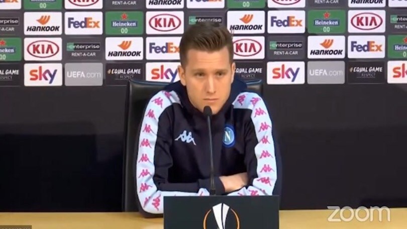Zielinski: "Real Sociedad forte, ma vogliamo passare il turno"