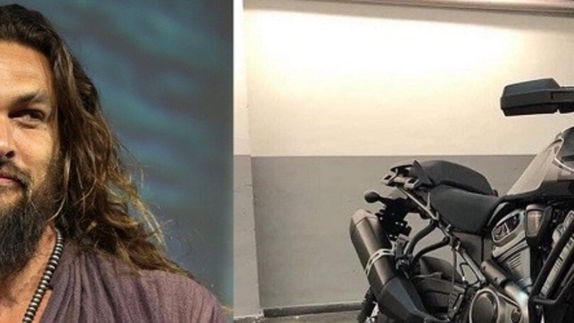 Jason Momoa, testimonial della prossima Harley-Davidson Pan America