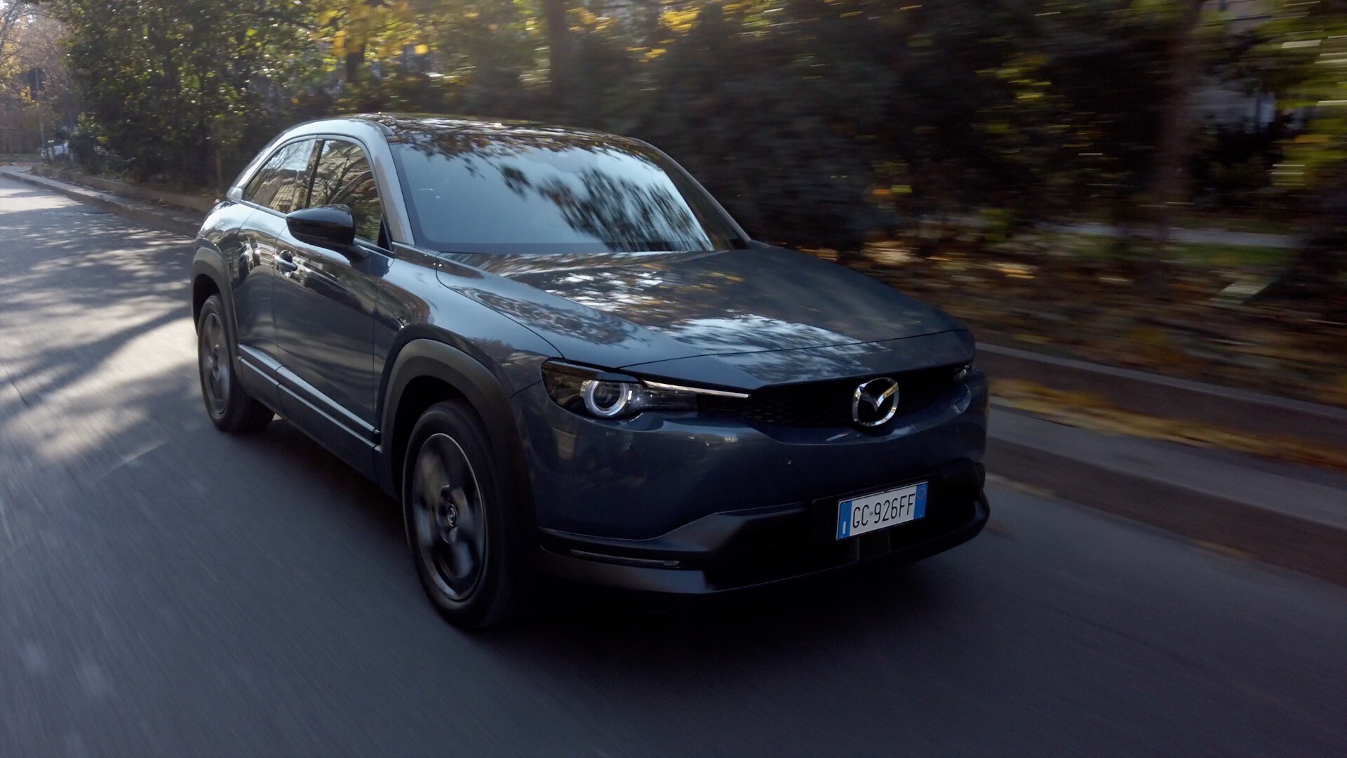 Mazda MX-30, test su strada