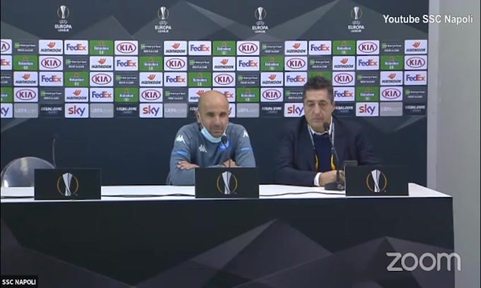 Napoli, le domande in conferenza...non arrivano!