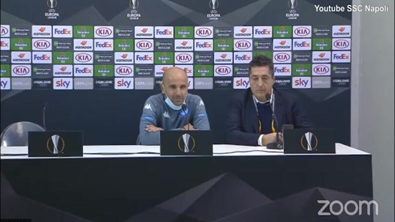 Napoli, le domande in conferenza...non arrivano!