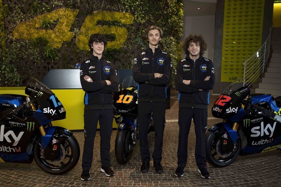 Sky Racing Team VR46, mostrate le livree per la prossima stagione