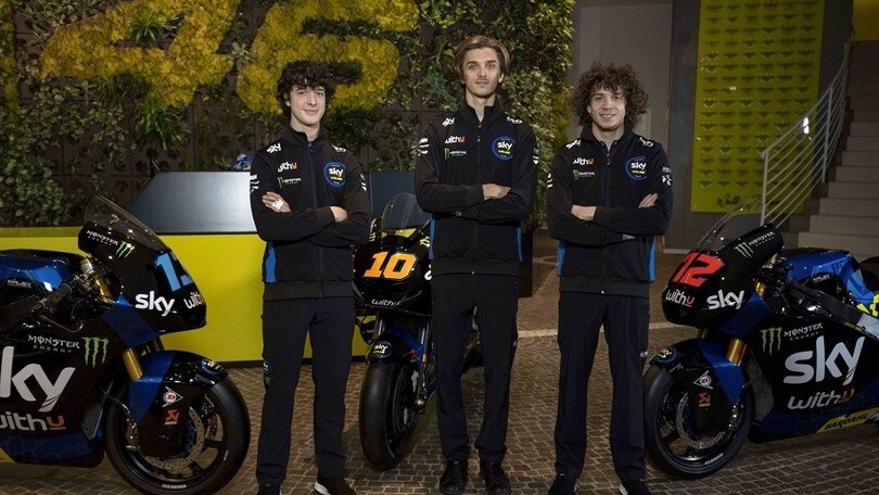 Sky Racing Team VR46, mostrate le livree per la prossima stagione
