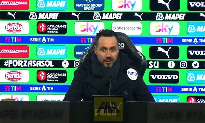 De Zerbi: "Vogliamo diventare una big, ma ancora non lo siamo"