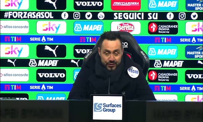 De Zerbi: "Torneremo brillanti"