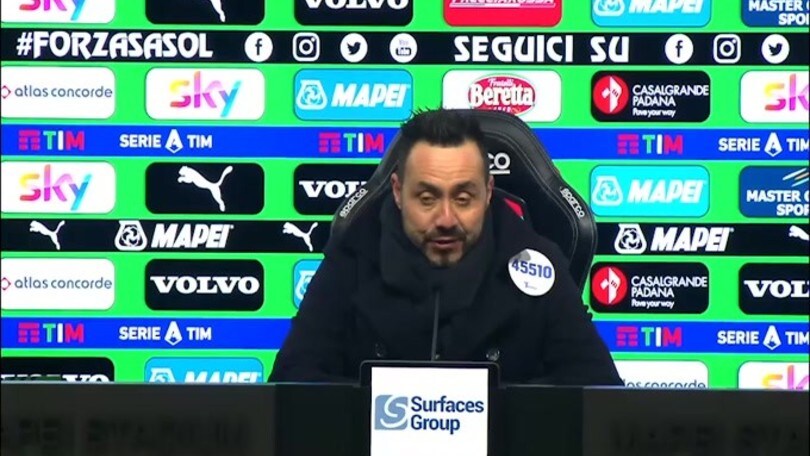 De Zerbi: "Torneremo brillanti"