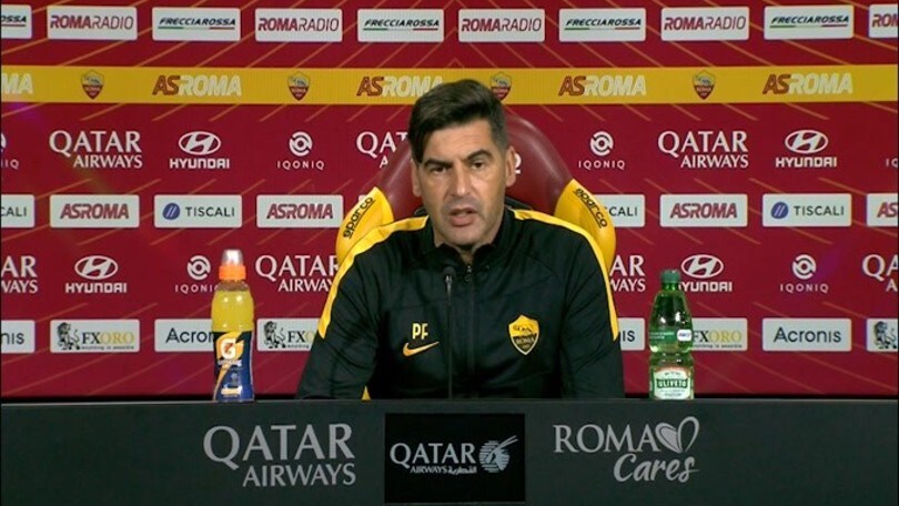 Fonseca: "Veretout e Pellegrini pronti per giocare titolare"