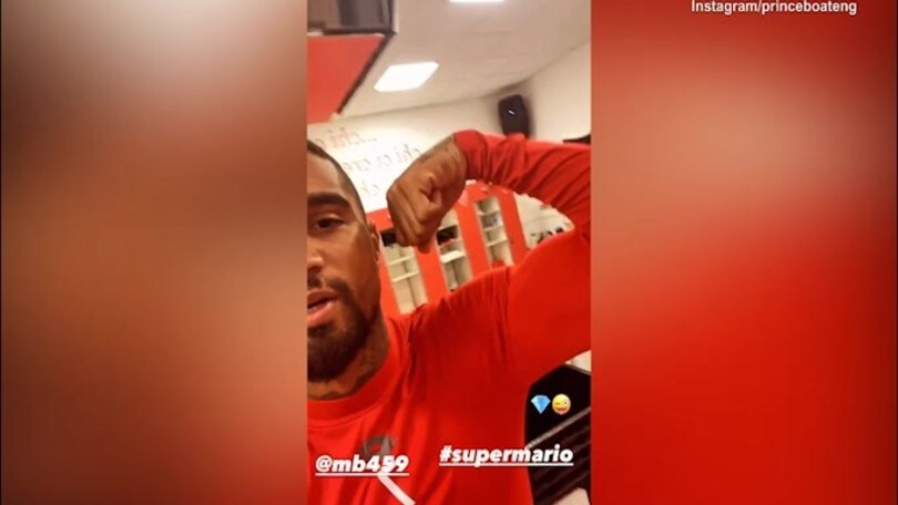 Boateng prende in giro Balotelli: "Mario, dove seii??"