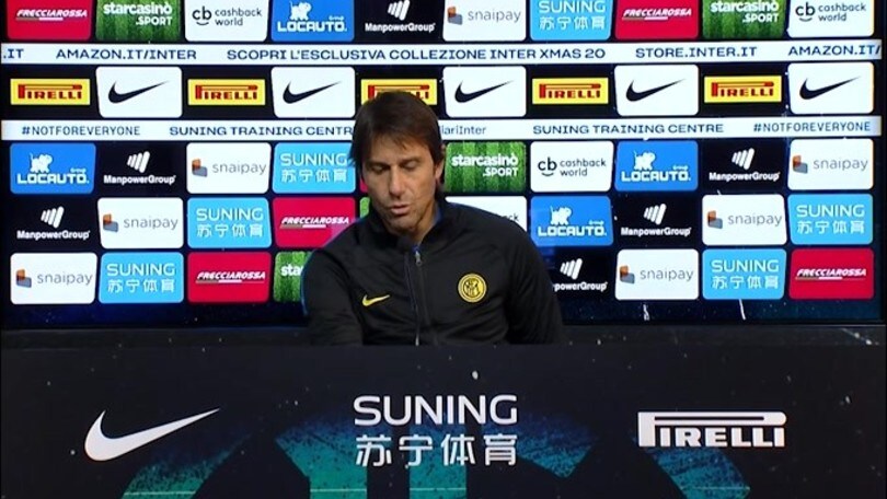 Conte: "C'è troppa negatività, qualcuno vuole il male dell'Inter"