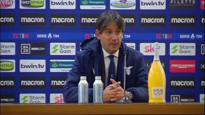 Simone Inzaghi: "Sconfitta immeritata"