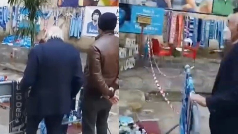 Napoli, Ferlaino ai Quartieri ogni domenica per Maradona
