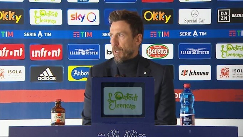 Di Francesco: "Peccato per aver subito gol sui calci piazzati"