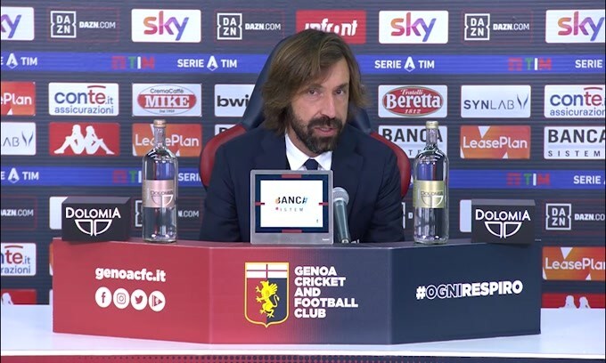 Pirlo: "Atteggiamento giusto e voglia di dominare"