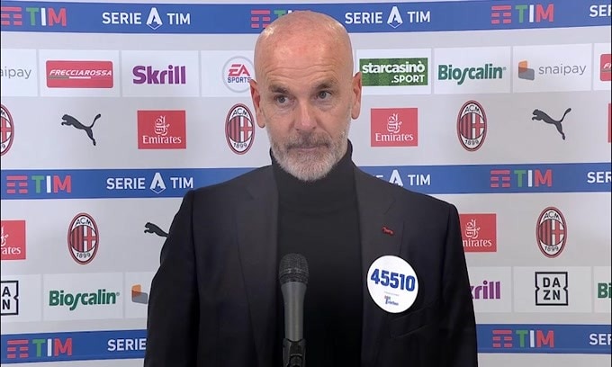 Pioli: "Nei momenti difficili non molliamo mai"