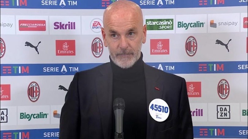 Pioli: "Nei momenti difficili non molliamo mai"