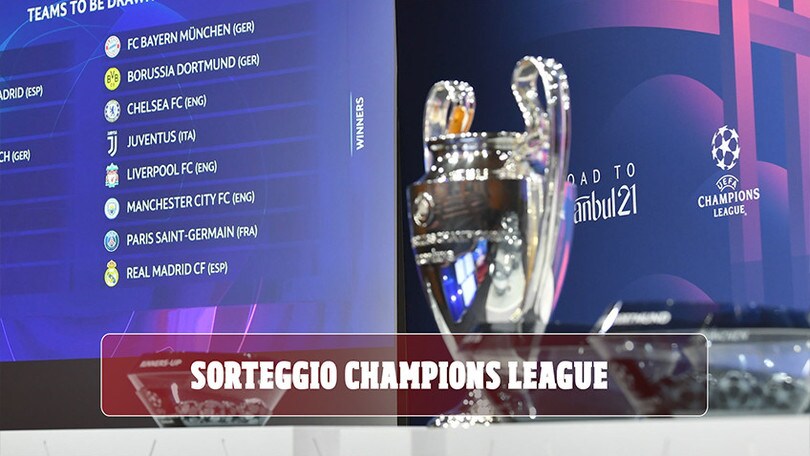 Diretta sorteggi Champions League, si parte alle 12: come vederli in tv e streaming