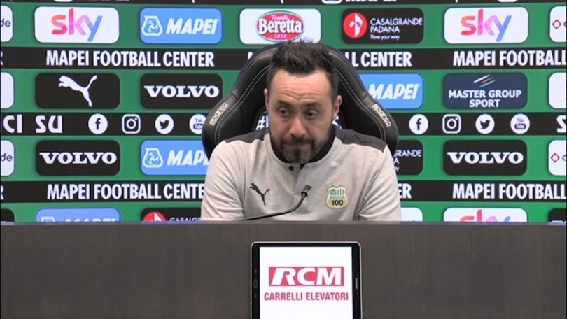 De Zerbi: "Dobbiamo ritrovare il gioco che ci ha sempre contraddistinto"