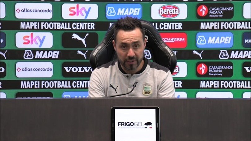 De Zerbi: "Fiorentina? La gara più difficile"