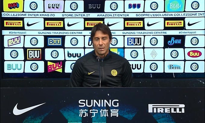 Conte: "Parlare di Scudetto obbligatorio per noi? Sorrido.."