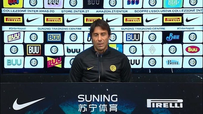 Conte: "Parlare di Scudetto obbligatorio per noi? Sorrido.."