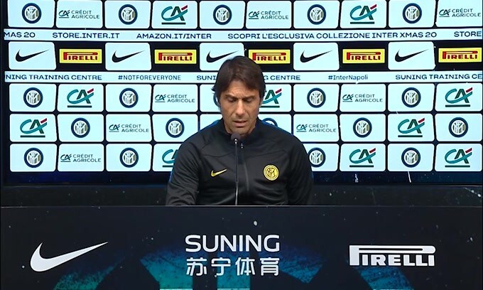 Conte: "Out Sanchez. Non rischierò Vidal, Hakimi dovrebbe esserci"