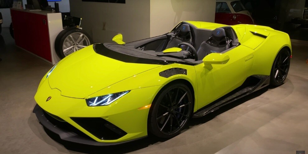Lamborghini Huracan Evo, lo youtuber si fa costruire l'unica Speedster