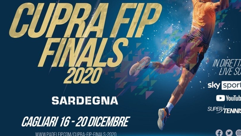 Padel, in Sardegna arrivano le “Cupra FIP Finals 2020"