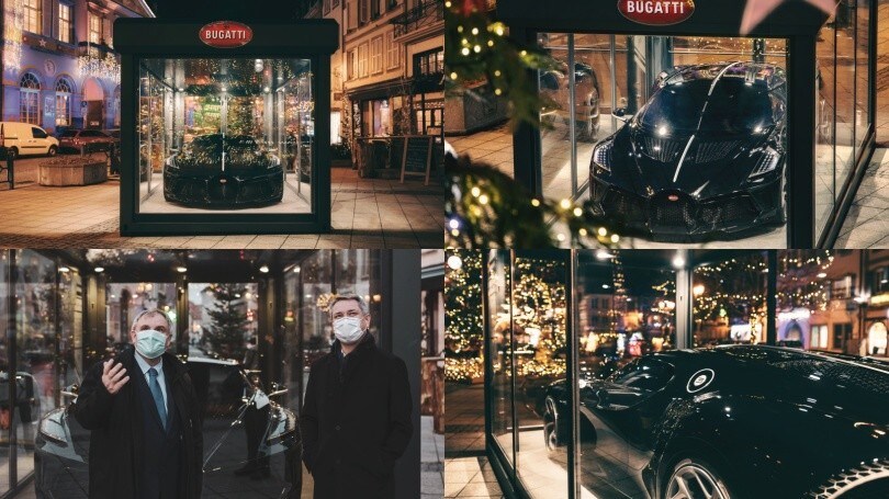 Bugatti, una Voiture Noire per mantenere intatto lo spirito del Natale
