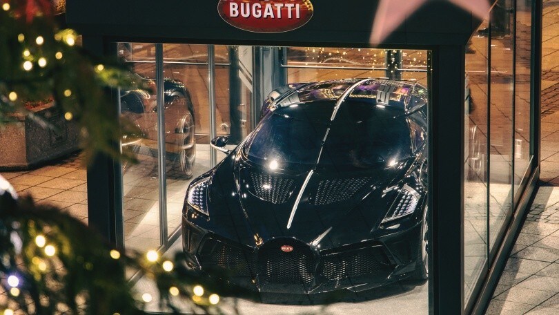 Bugatti, una Voiture Noire per festeggiare lo spirito del Natale