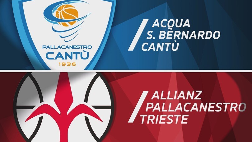 Acqua S.Bernardo Cantù - Allianz Pallacanestro Trieste 73-67
