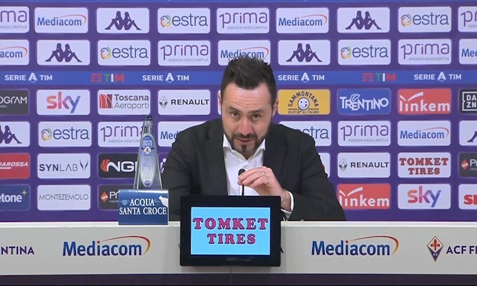 De Zerbi: "Eravamo molto più brillanti"