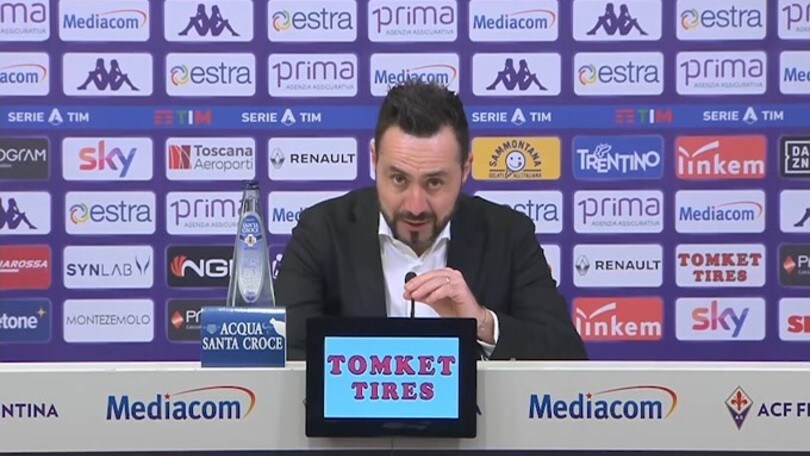 De Zerbi: "Eravamo molto più brillanti"