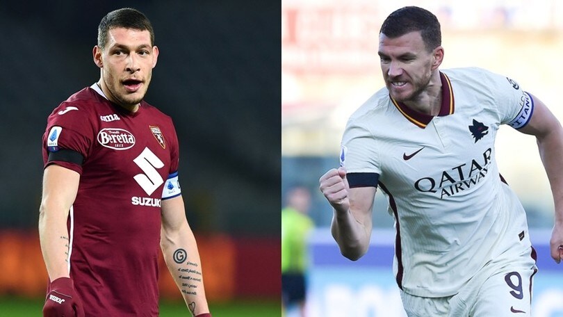 Verso Roma-Torino: Belotti sfida Dzeko