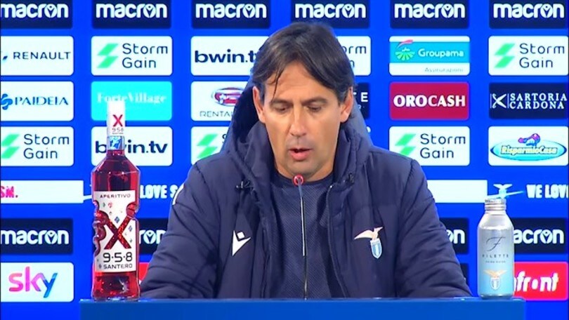 Simone Inzaghi: "Non ho problemi con Lotito"