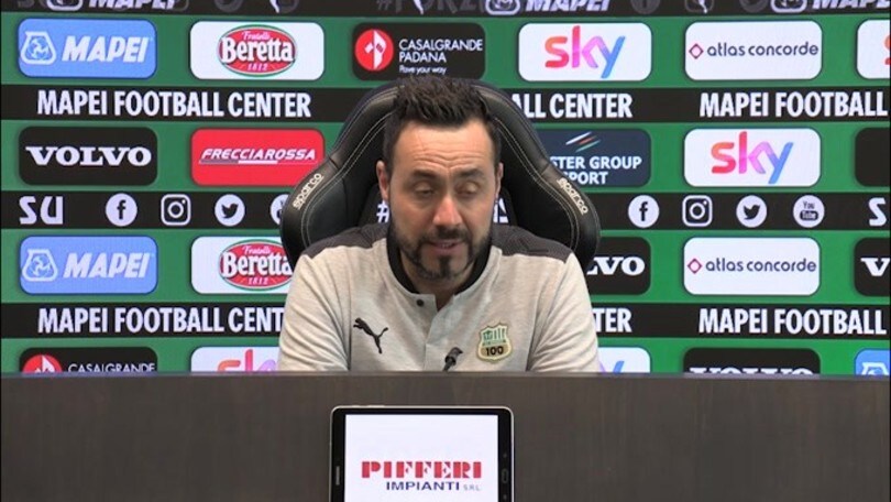 De Zerbi sul Milan: "Per noi sarà come giocare come Inter o Juve"