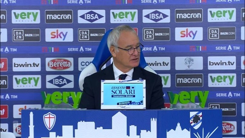 Ranieri: "Quagliarella? Gli ho detto: prima te li stanco, poi entri"