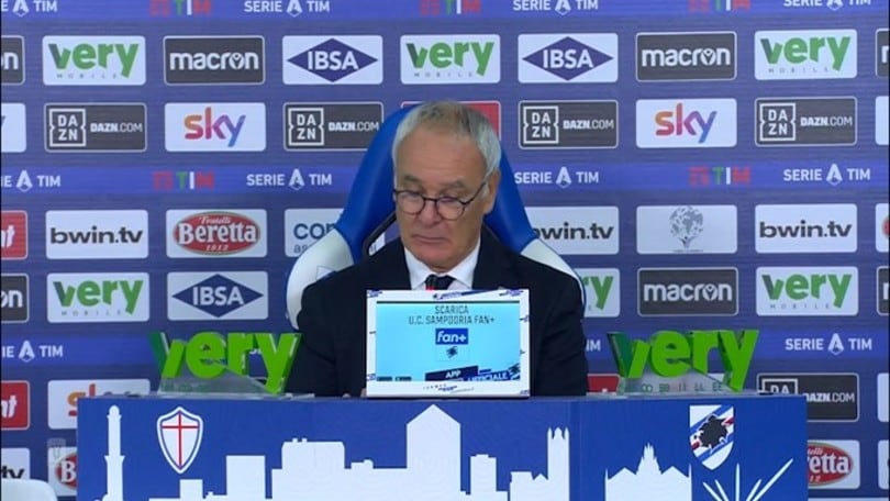 Ranieri: "Candreva? Tutto chiarito..altrimenti non giocava"