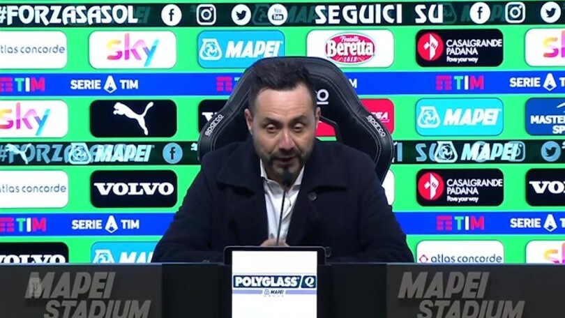 De Zerbi: "Non mi aspettavo di regalare così due gol"