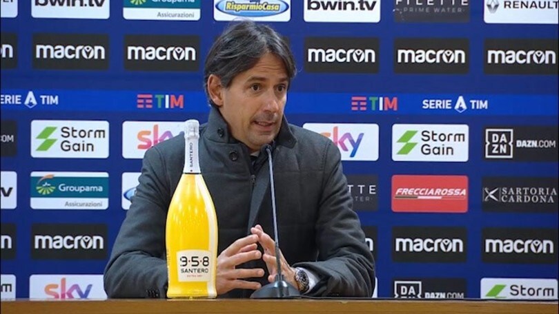 Simone Inzaghi: "La Lazio ha strameritato di vincere"