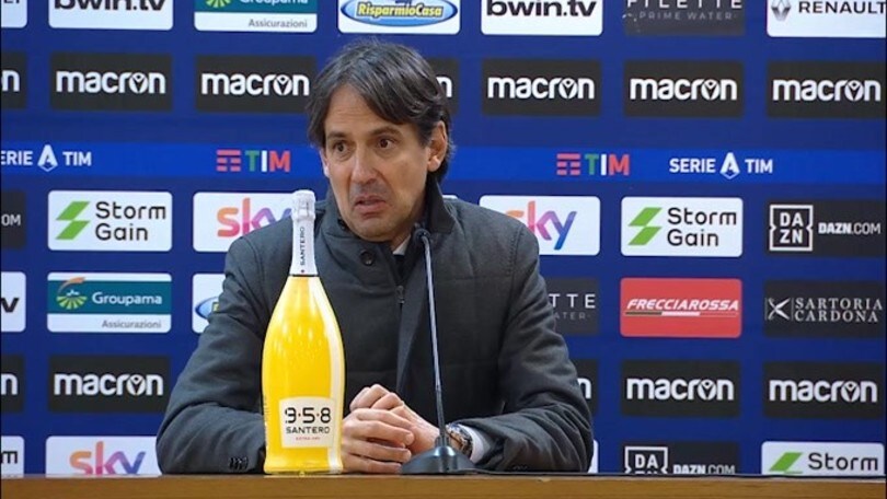 Simone Inzaghi: "Il rinnovo? Dopo il Milan parlerò con Lotito"