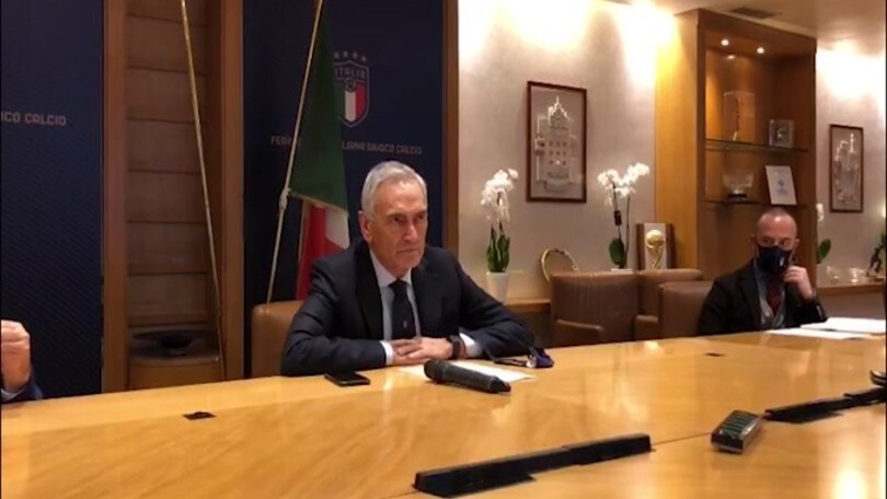 Gravina: "Tifosi allo stadio? Mi auguro possano tornare"