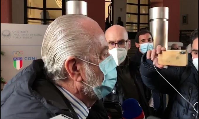 De Laurentiis: "Sono prudentemente ottimista"